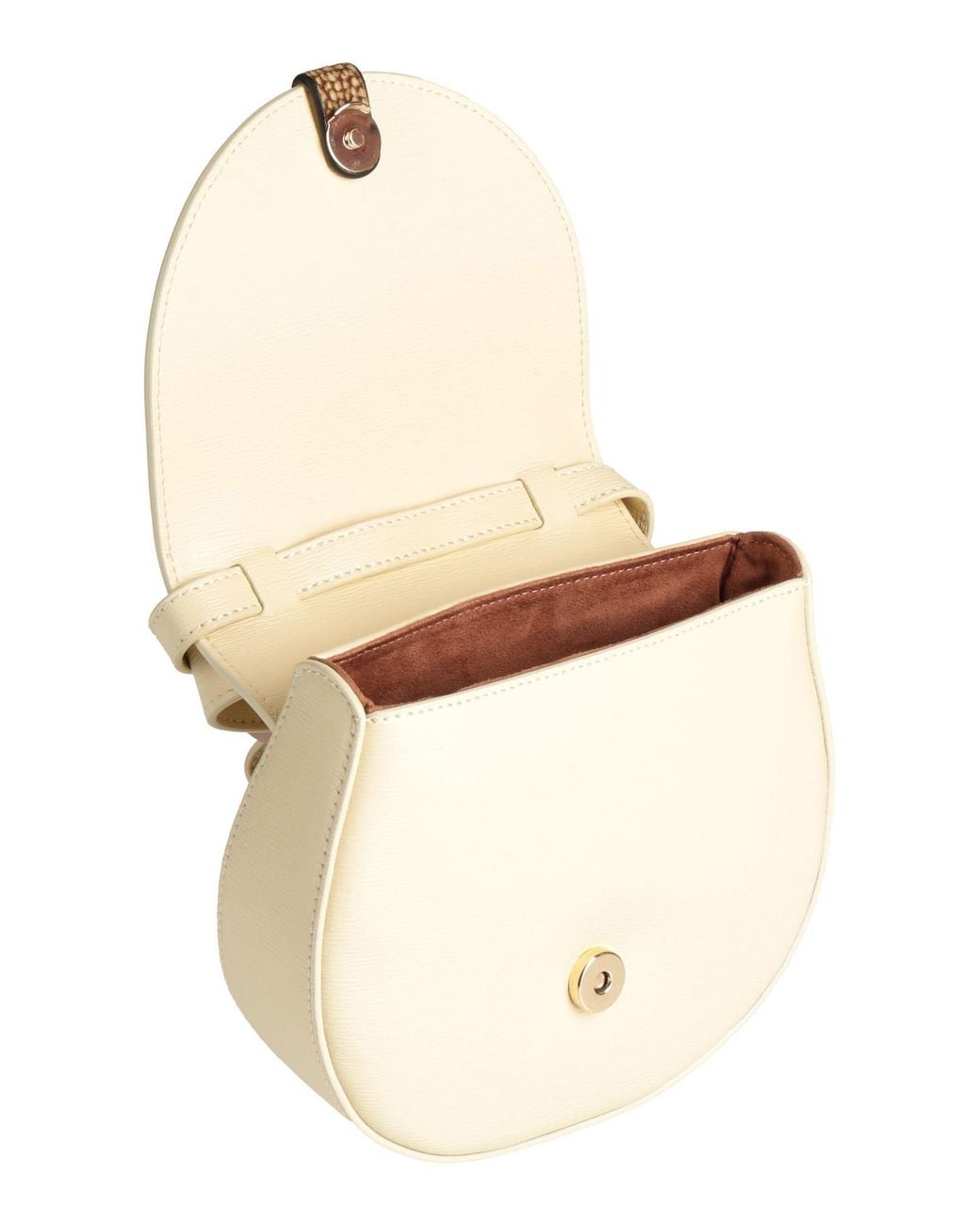 Bolso Con Bandolera Borbonese de color Natural