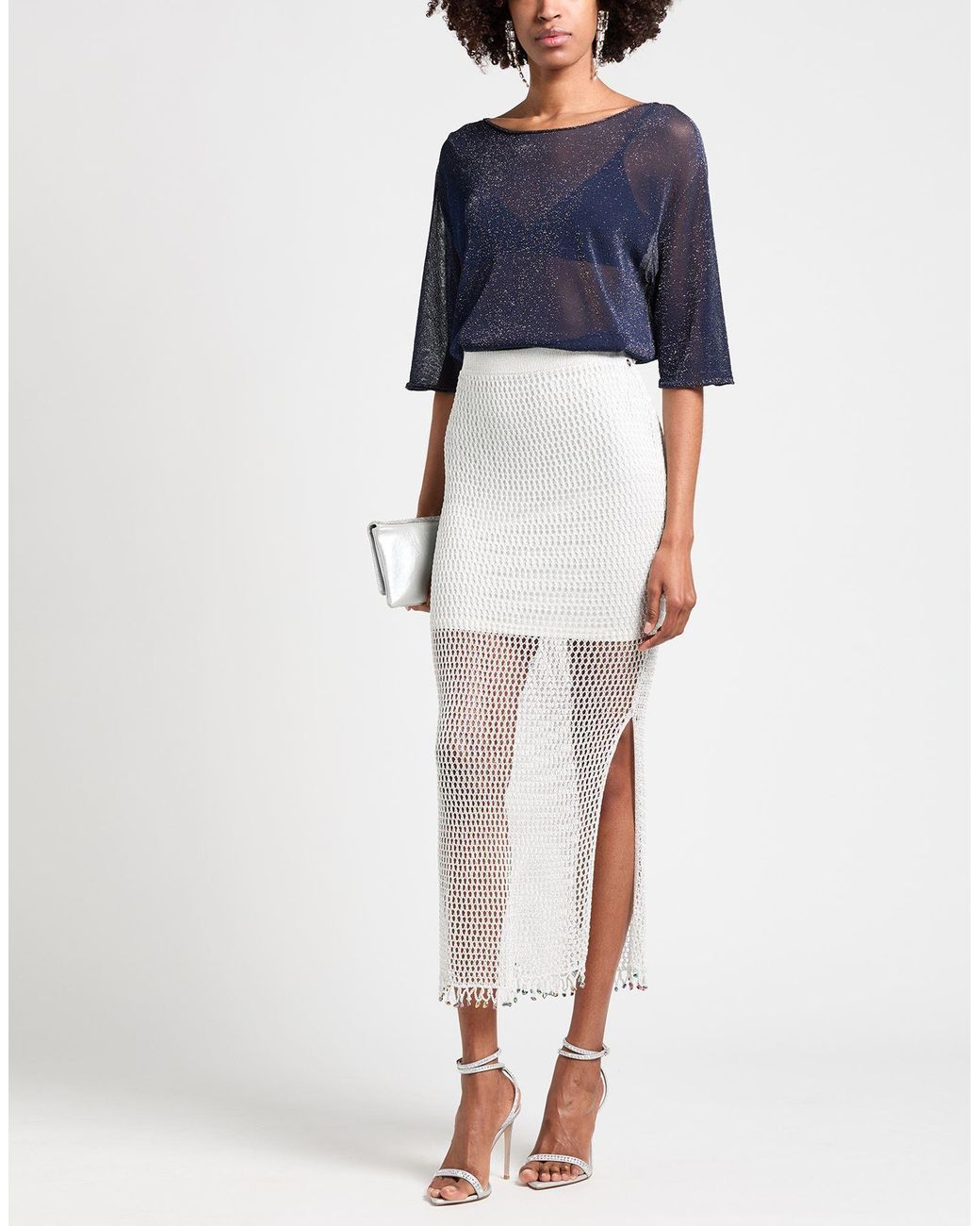 Pennyblack White Maxi Skirt