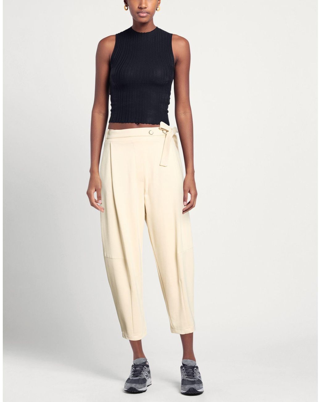 Imperial Natural Pants Viscose, Polyamide, Elastane