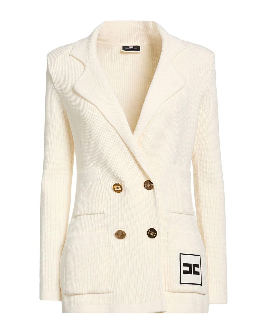 Elisabetta Franchi Natural Blazer