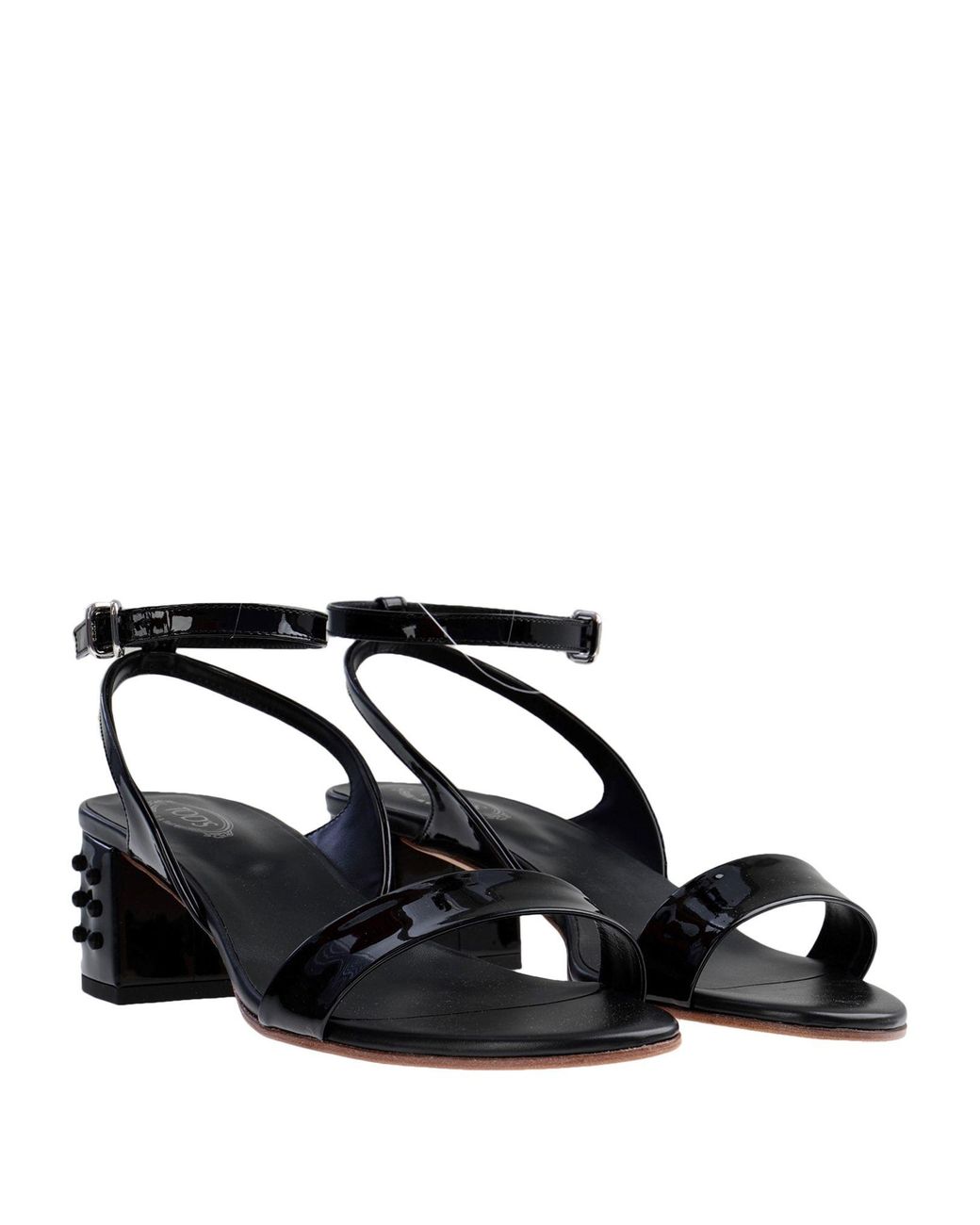 Tod's Black Sandals