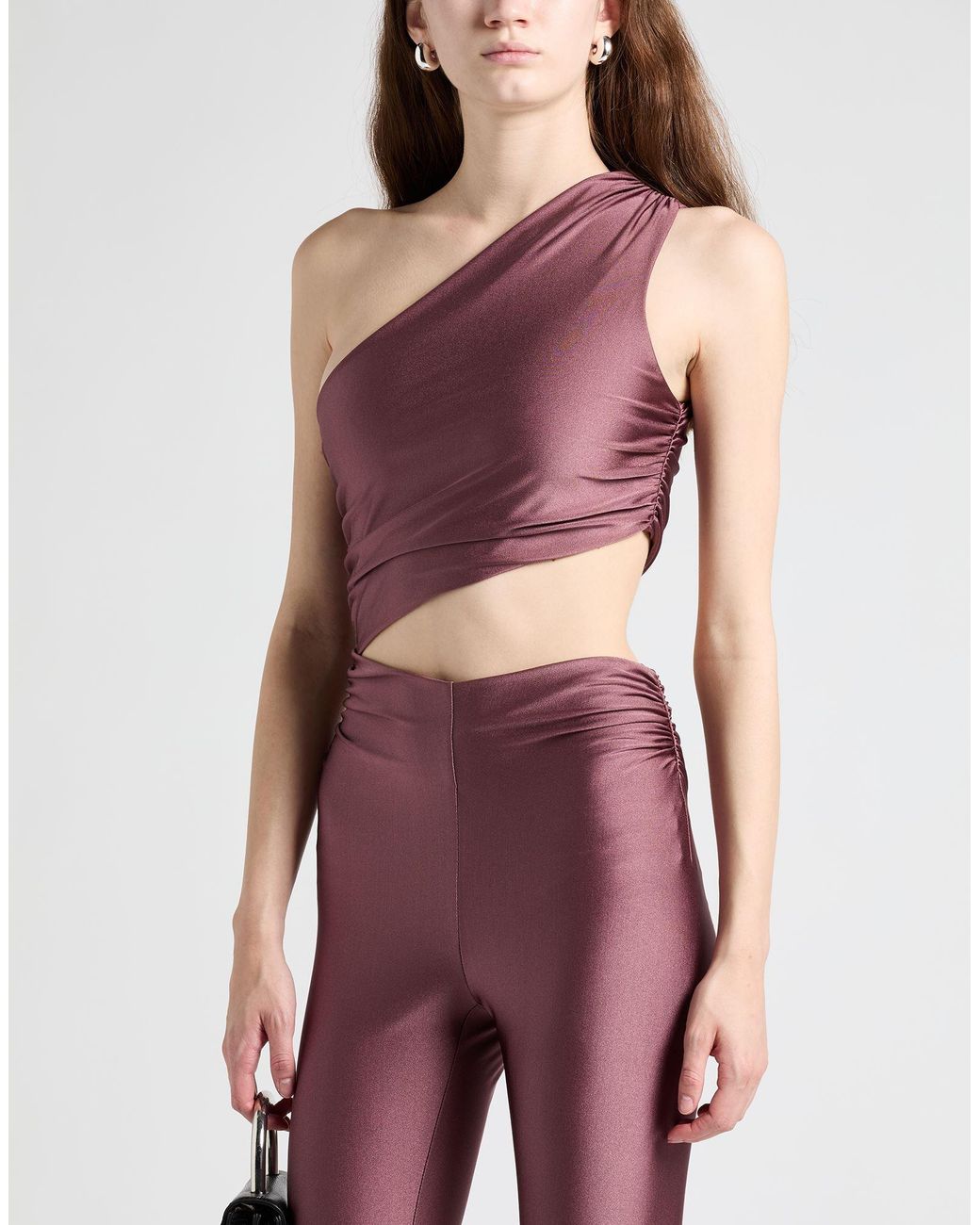 ANDAMANE Red Jumpsuit Polyamide, Elastane