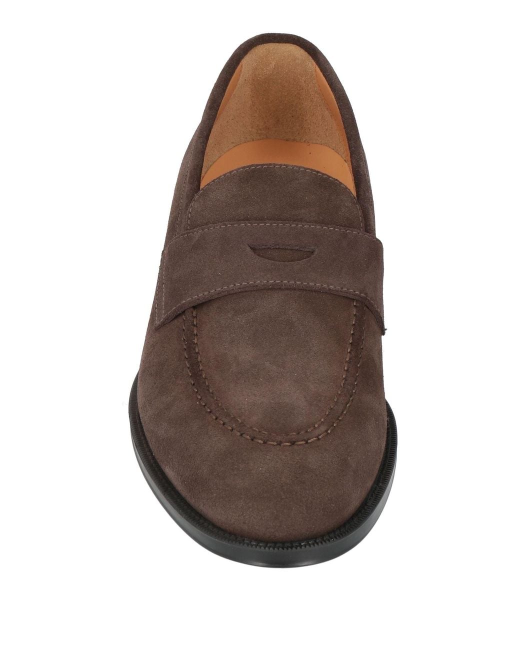Doucal's Brown Dark Loafers Leather for men