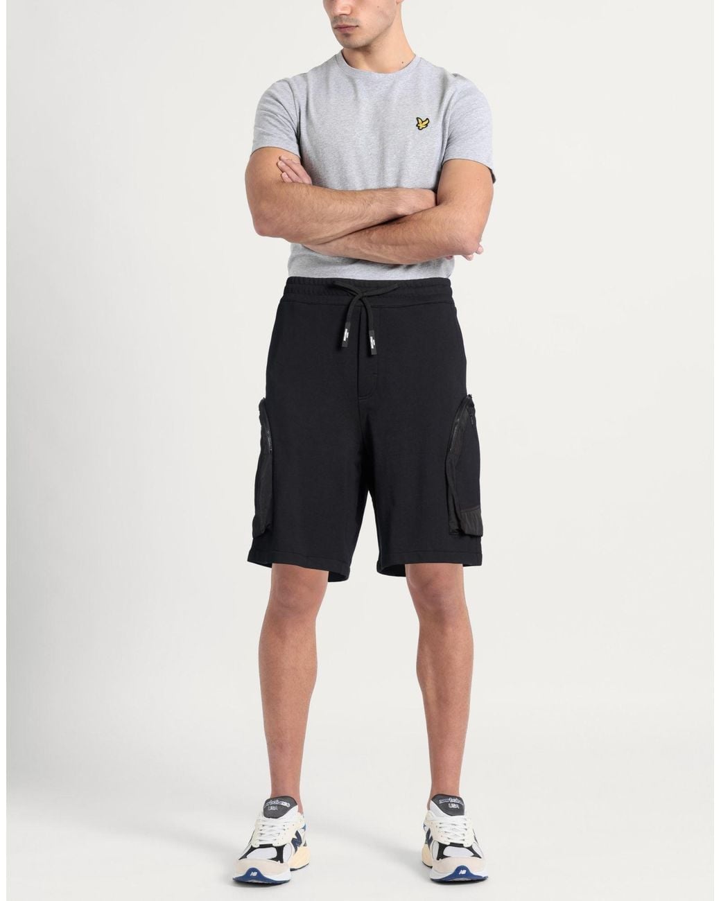 Just Cavalli Blue Shorts & Bermuda Shorts Cotton for men