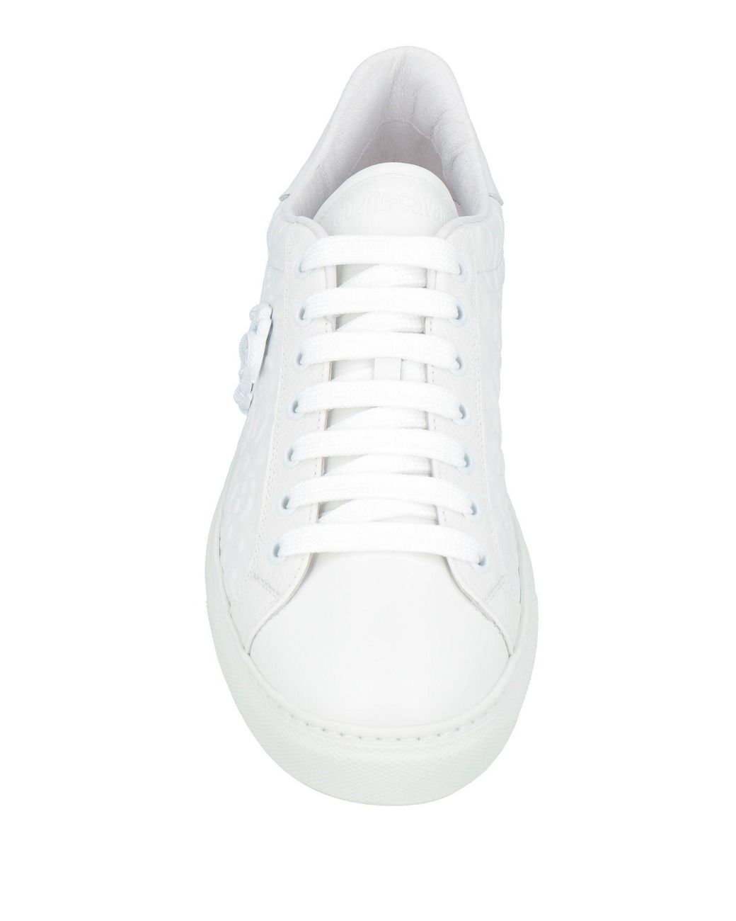 Roberto Cavalli White Sneakers Leather for men