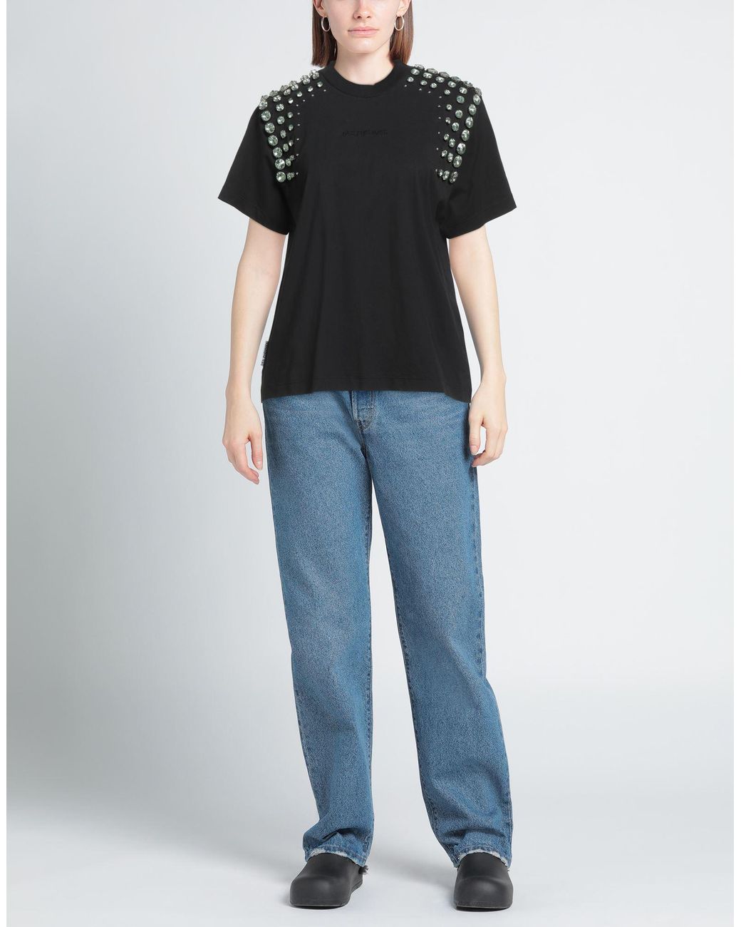 DES_PHEMMES Black T-Shirt