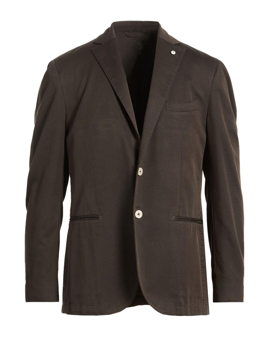 L.b.m. 1911 Black Blazer Cotton, Mohair Wool for men