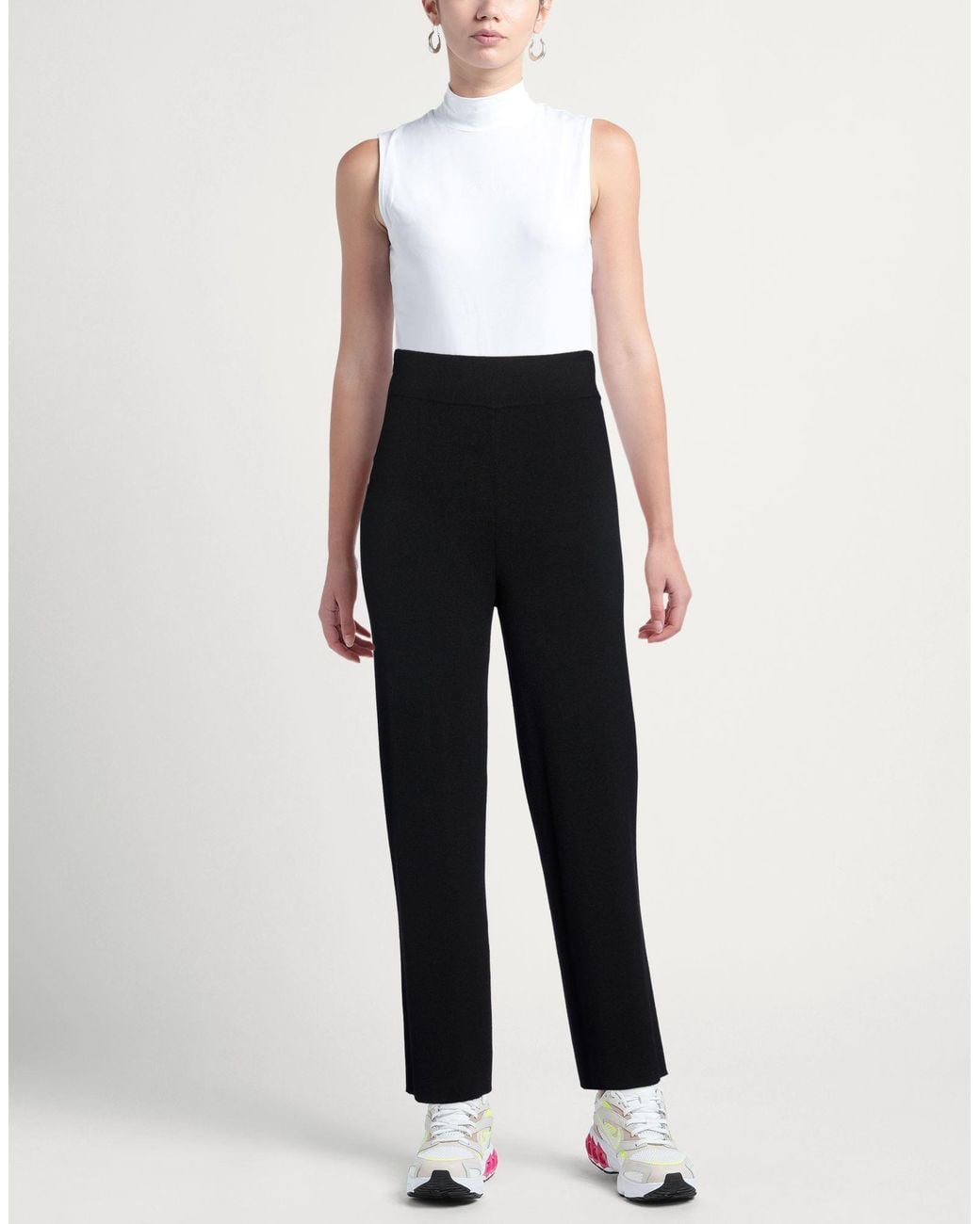 Alpha Studio Black Trouser