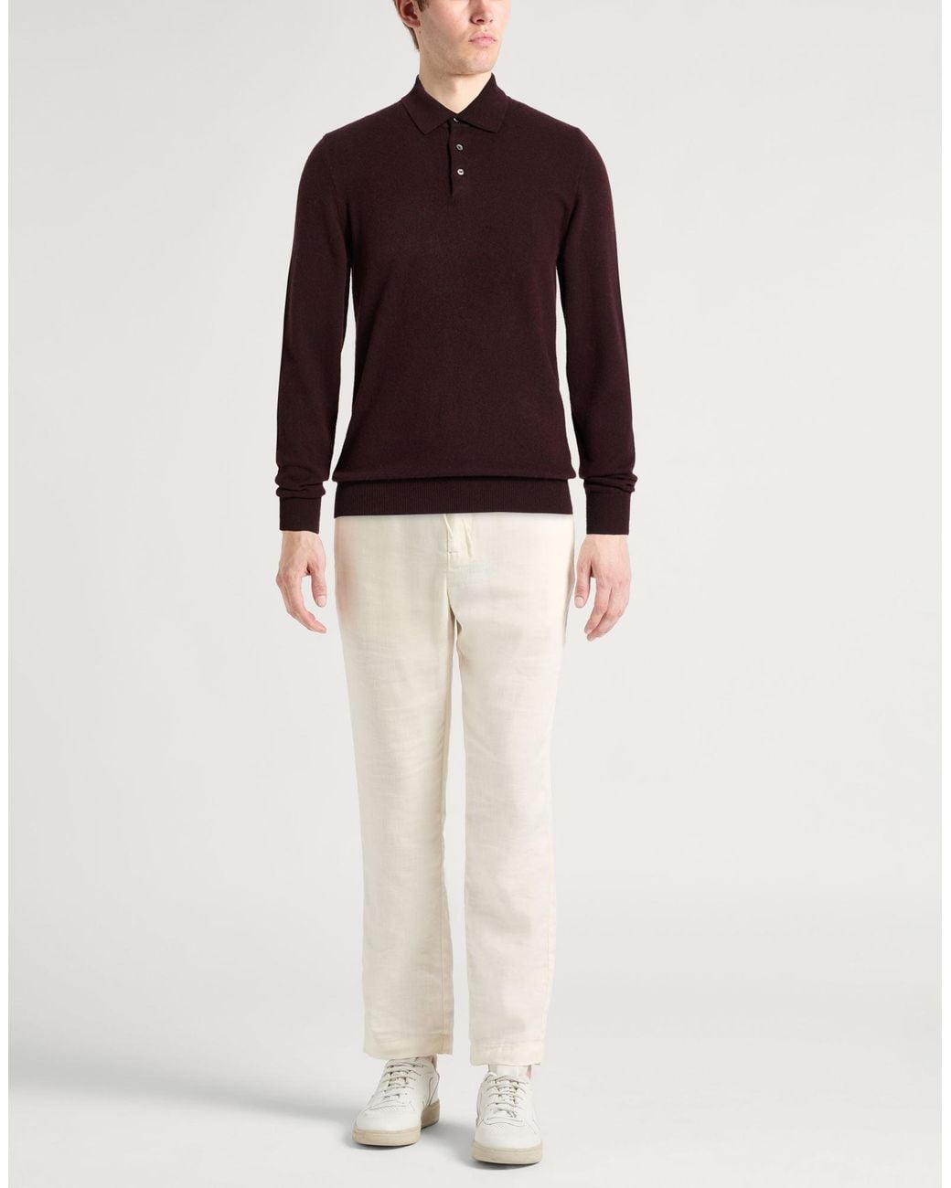 Pullover di Fedeli in Purple da Uomo