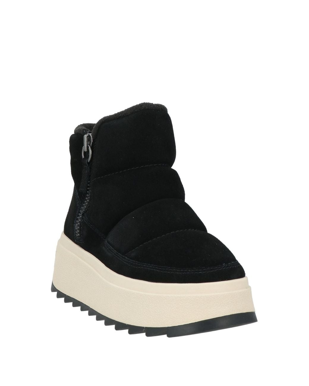 Ash Black Malica Bis Ankle Boots Leather