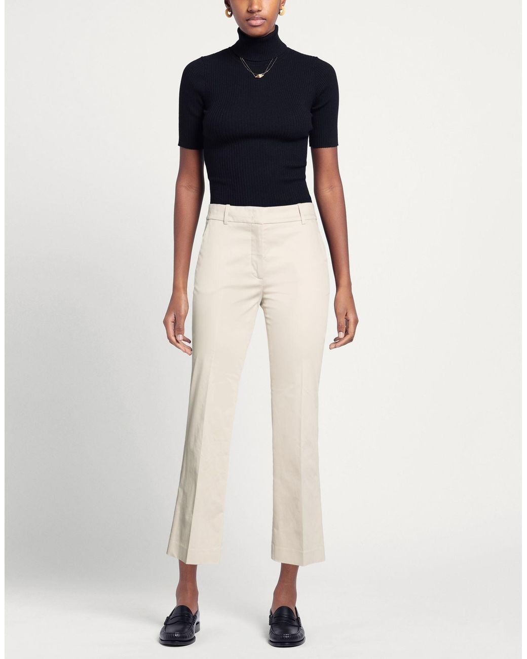Cappellini By Peserico Natural Trouser