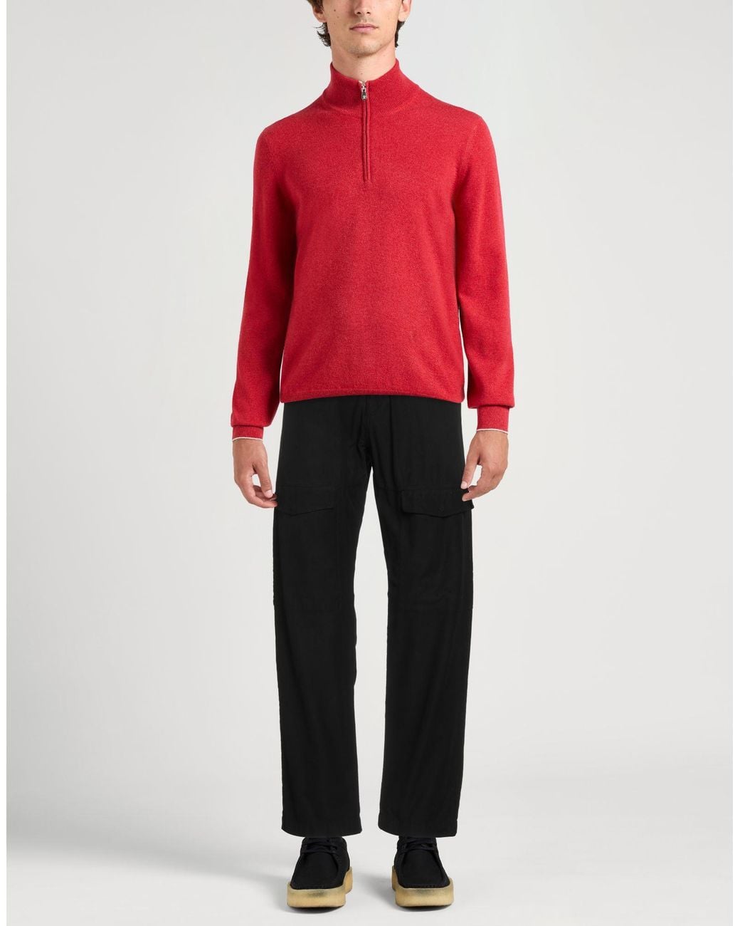 C P Company Black Pants for men