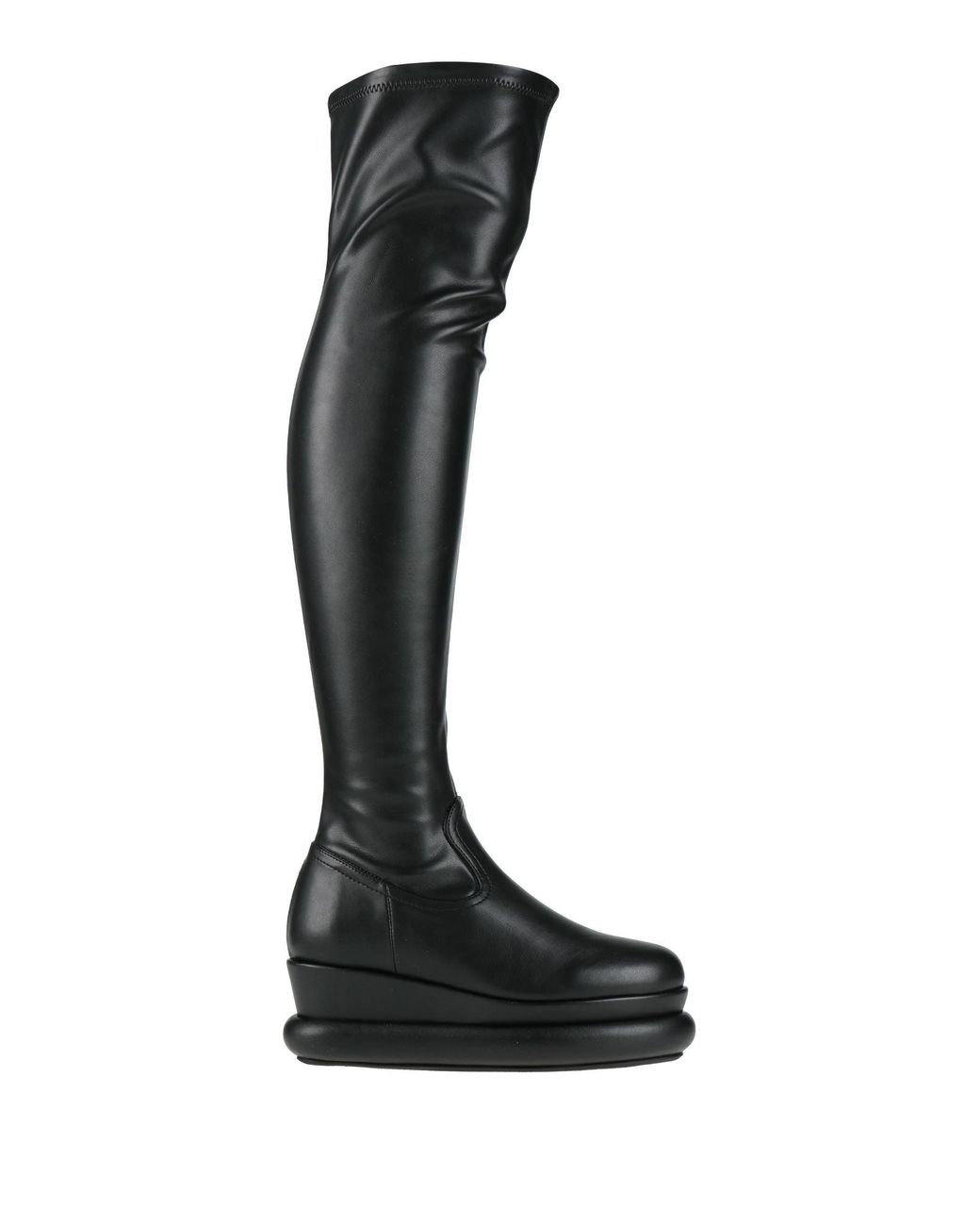Paloma Barceló Black Boot Leather