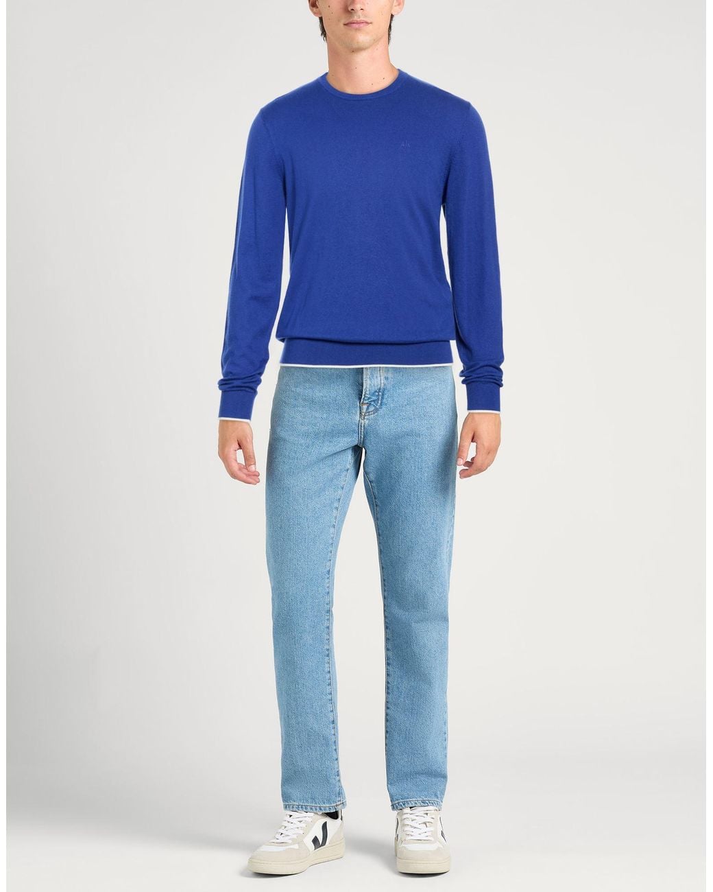 ARMANI EXCHANGE Blue Sweaters for men