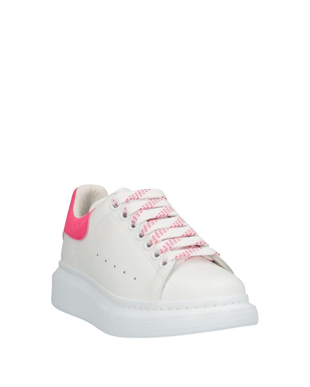 McQueen Pink Sneakers Soft Leather