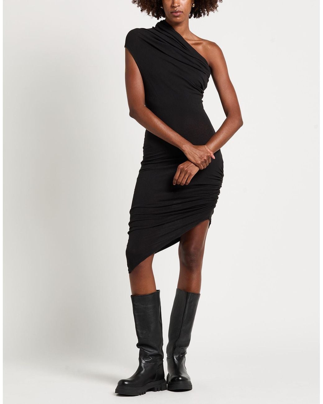 Robe Courte Entire studios en coloris Black
