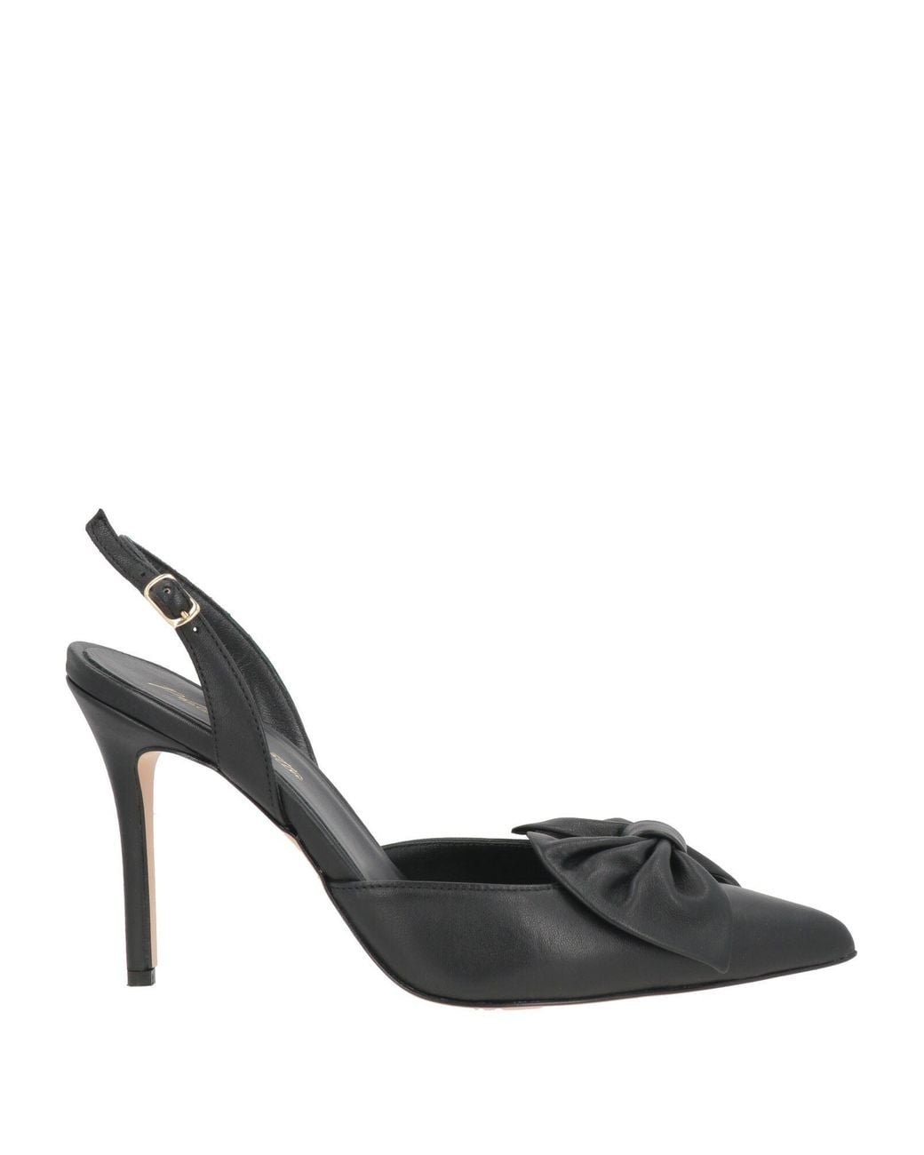 PAOLO MATTEI Metallic Pumps Leather