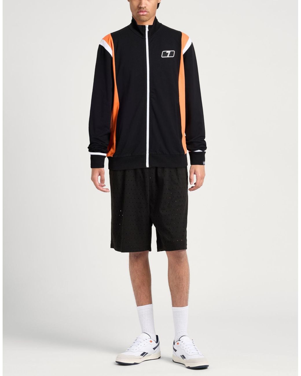 EA7 Black Sweatshirt for men