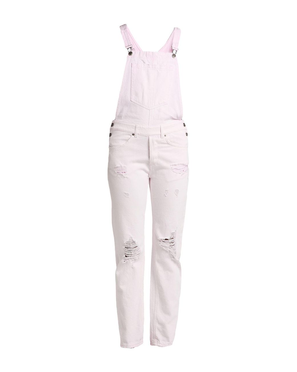Dondup Pink Overalls Cotton