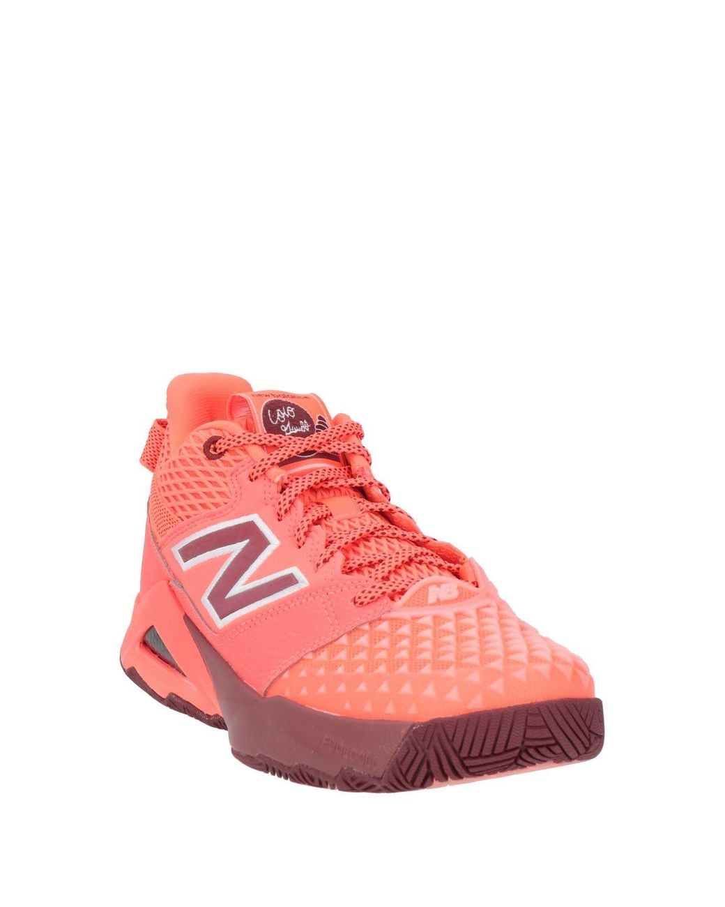 New Balance Pink Sneakers Textile Fibers, Synthetic Fibers