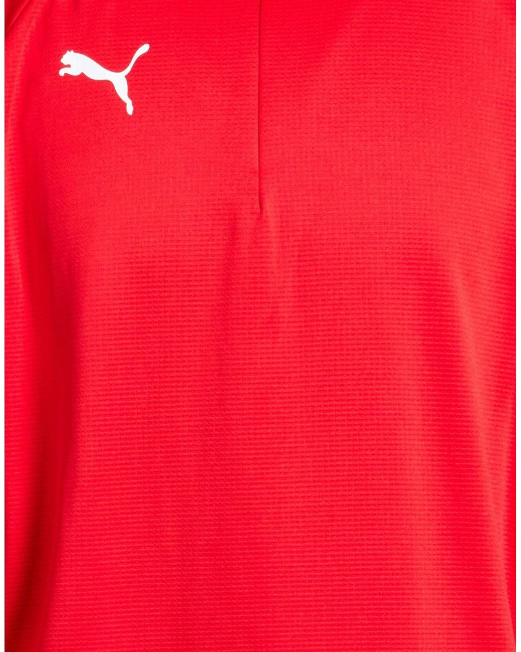 PUMA Red Sweatshirt Polyester for men