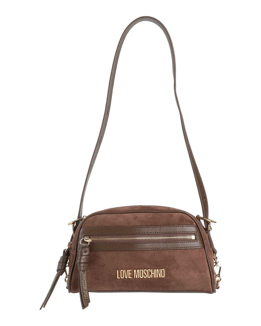 Love Moschino Brown Shoulder Bags