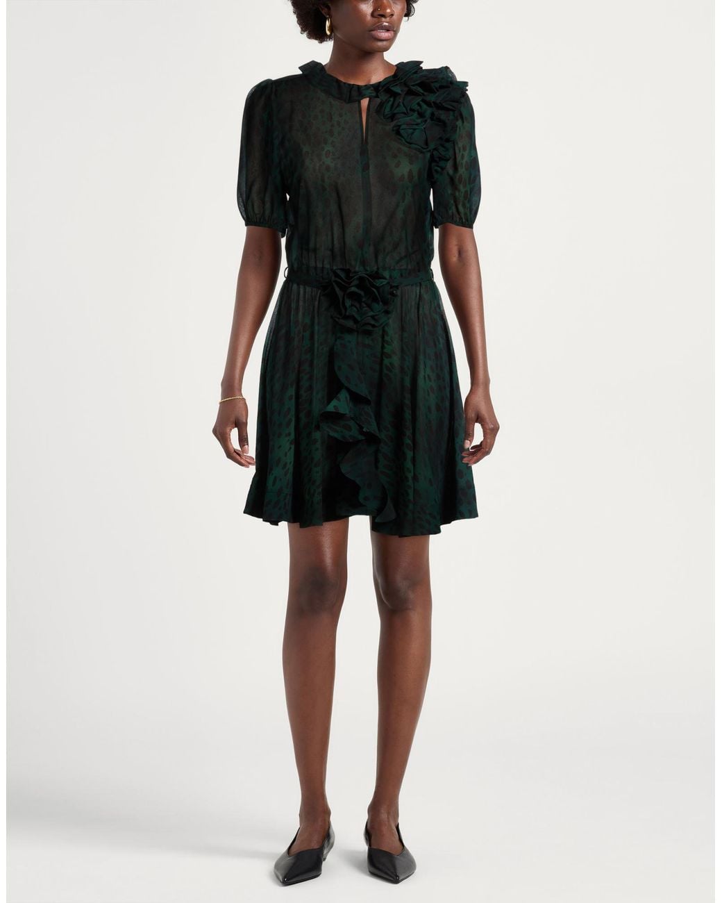 Pinko Green Mini Dresses