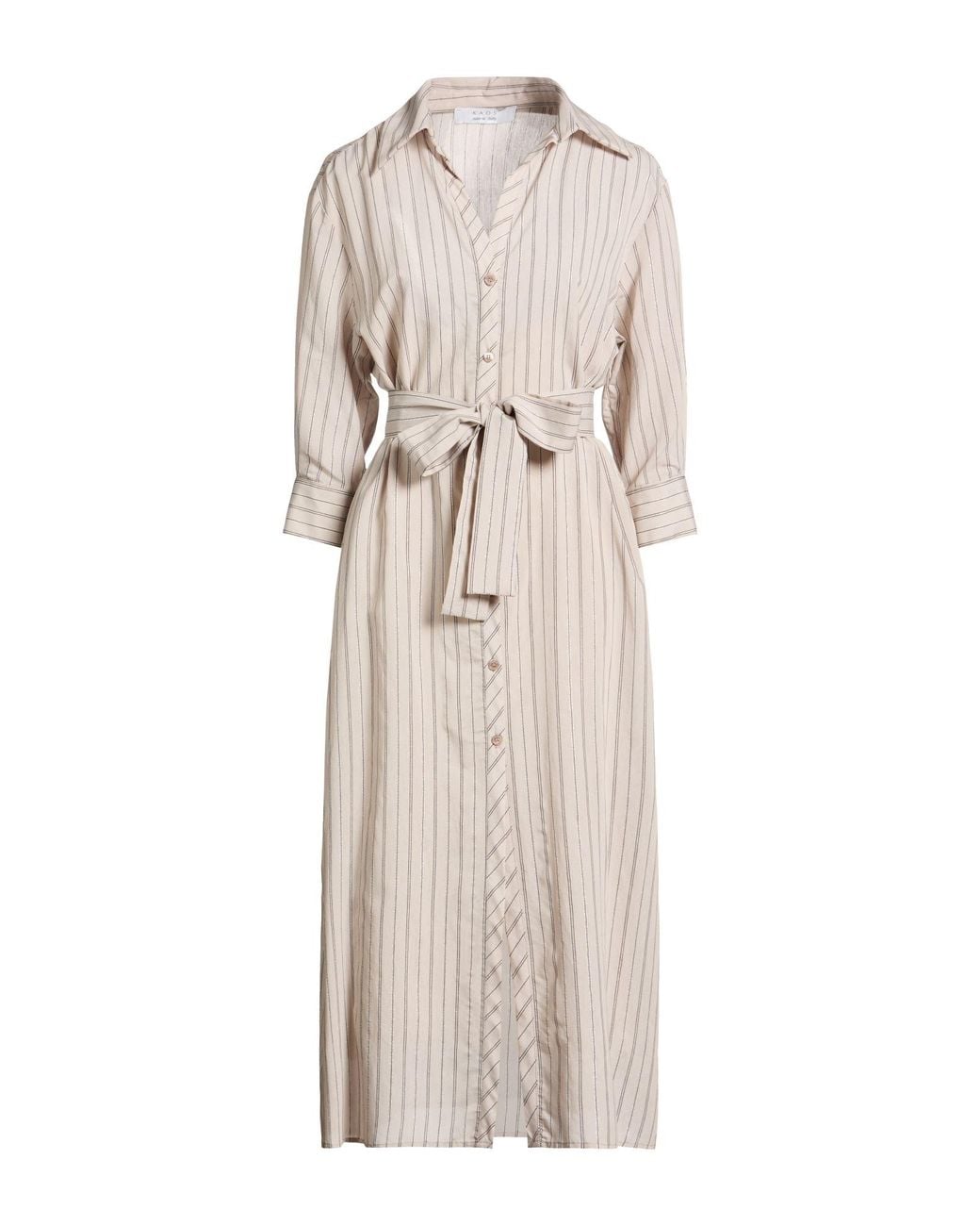 Kaos Natural Midi Dresses