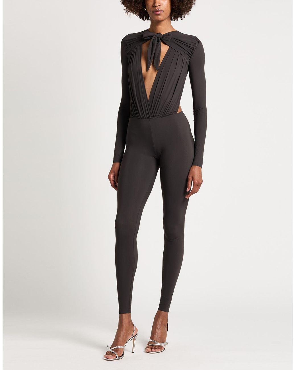 Amazuìn Black Dark Jumpsuit Polyamide, Elastane