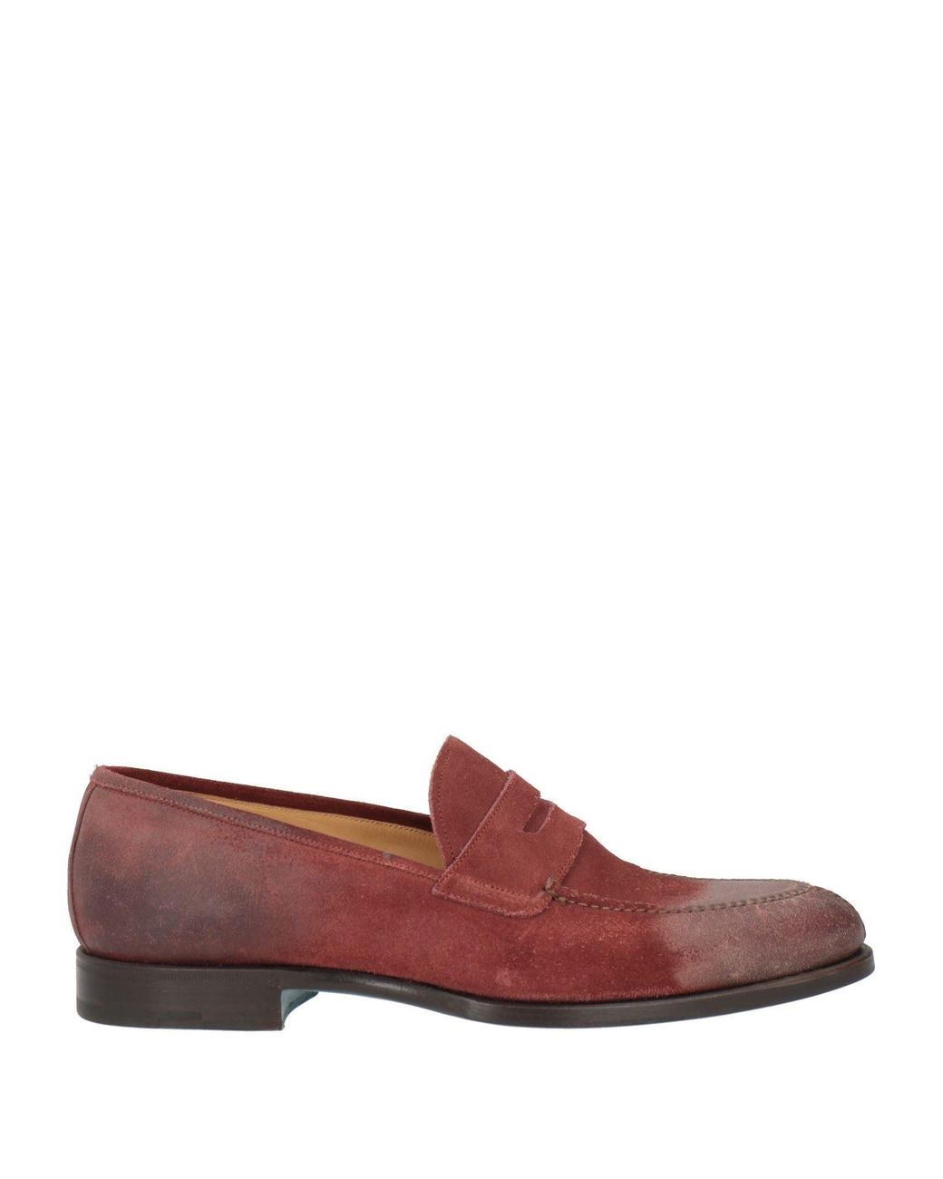 Sutor Mantellassi Red Loafers Leather for men
