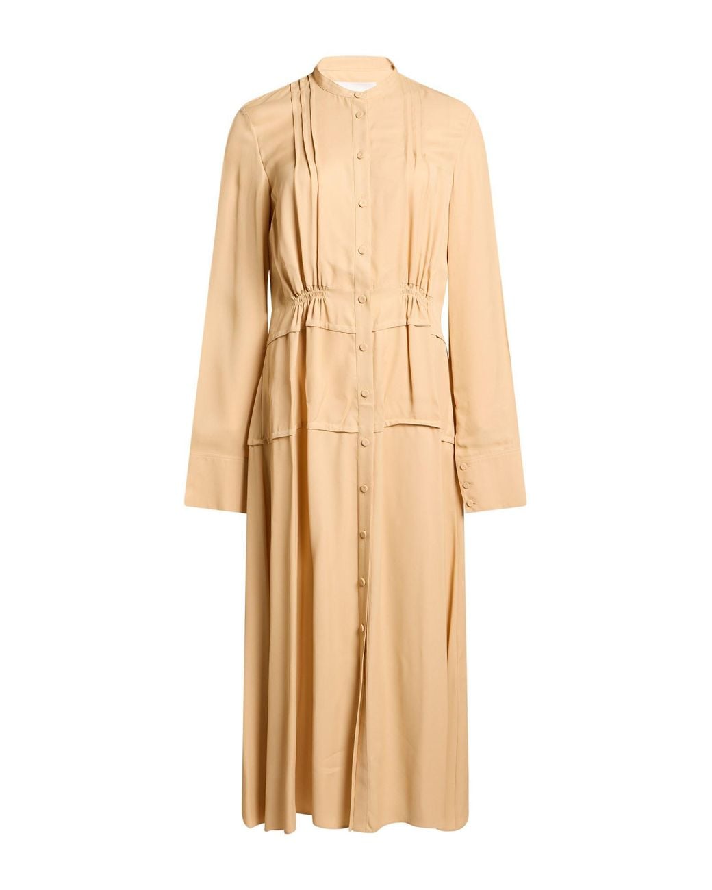 Jil Sander Natural Midi Dress