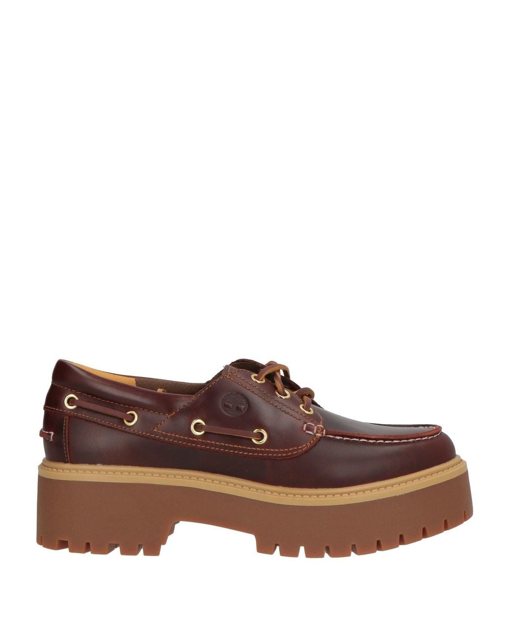 Timberland Brown Lace-Up Shoes