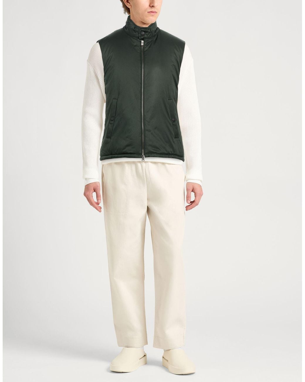 Façonnable Green Vests for men