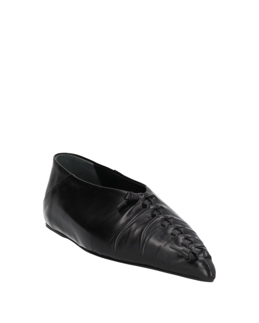 Jil Sander Black Ballet Flats