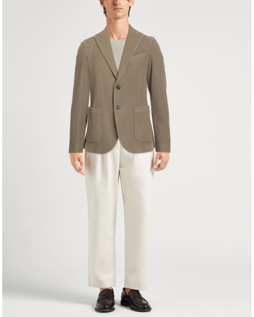 Circolo 1901 Green Blazer Virgin Wool for men