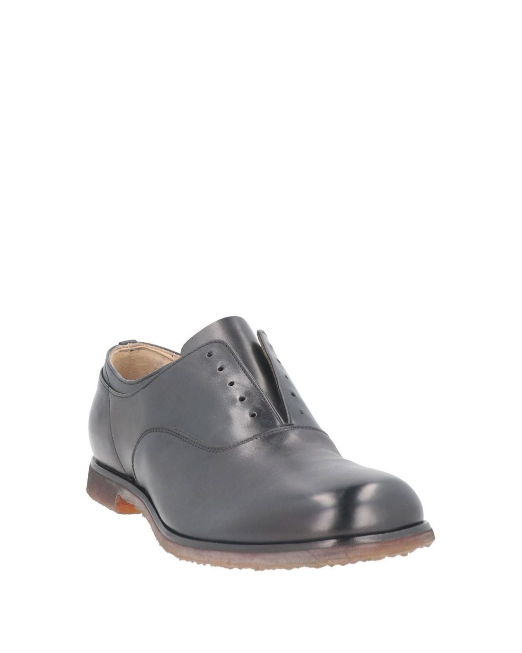 Premiata Gray Lace-Up Shoes Leather for men