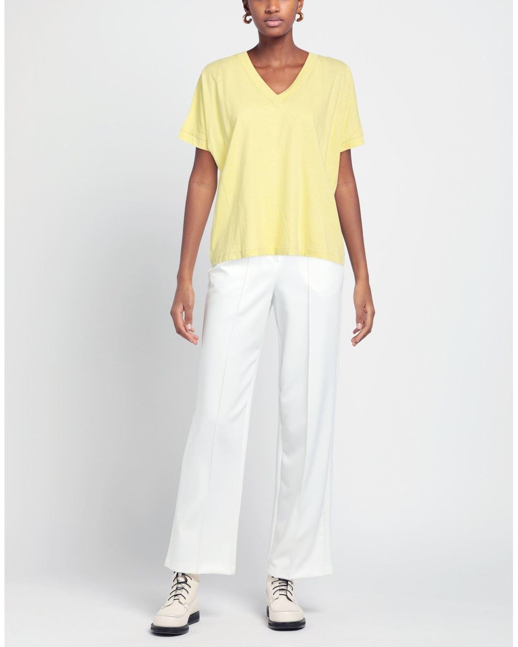 Zanone Yellow T-shirt