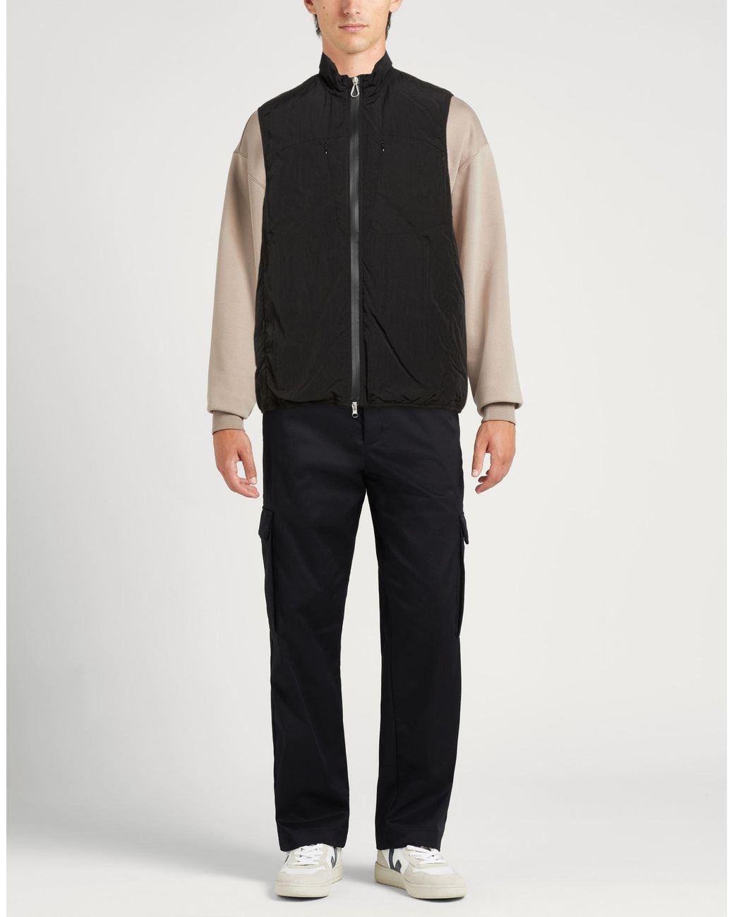 Paltò Black Vests for men
