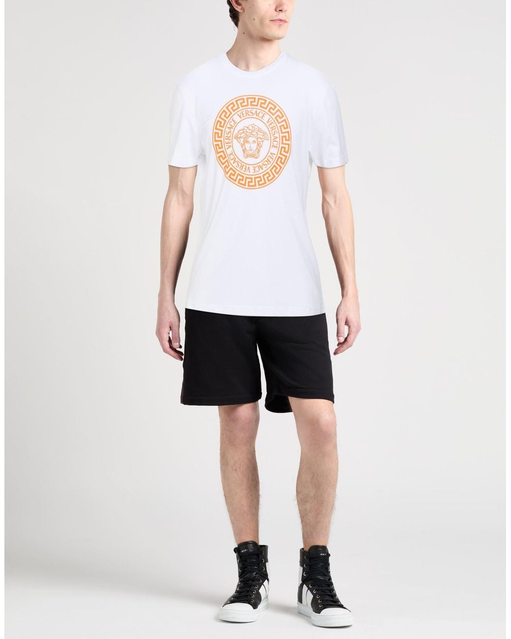 Versace White T-Shirt for men
