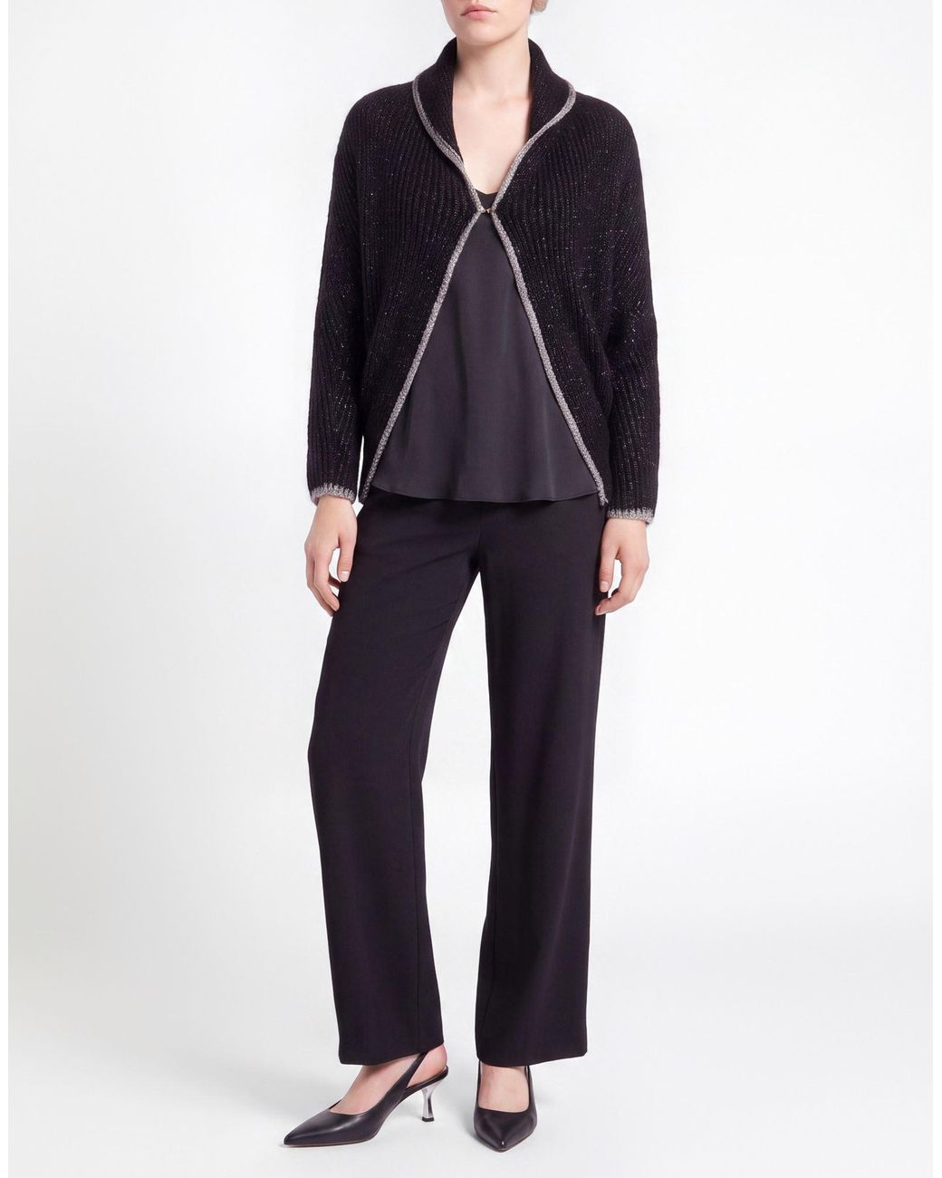 No Secrets Black Cardigan