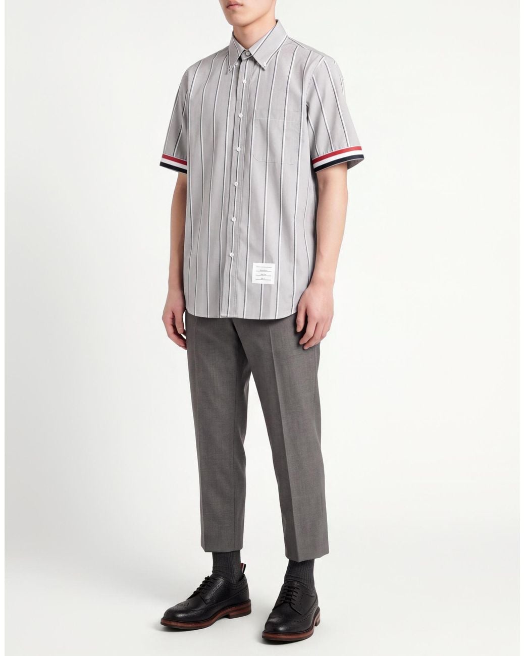 Thom Browne Hemd in Gray für Herren