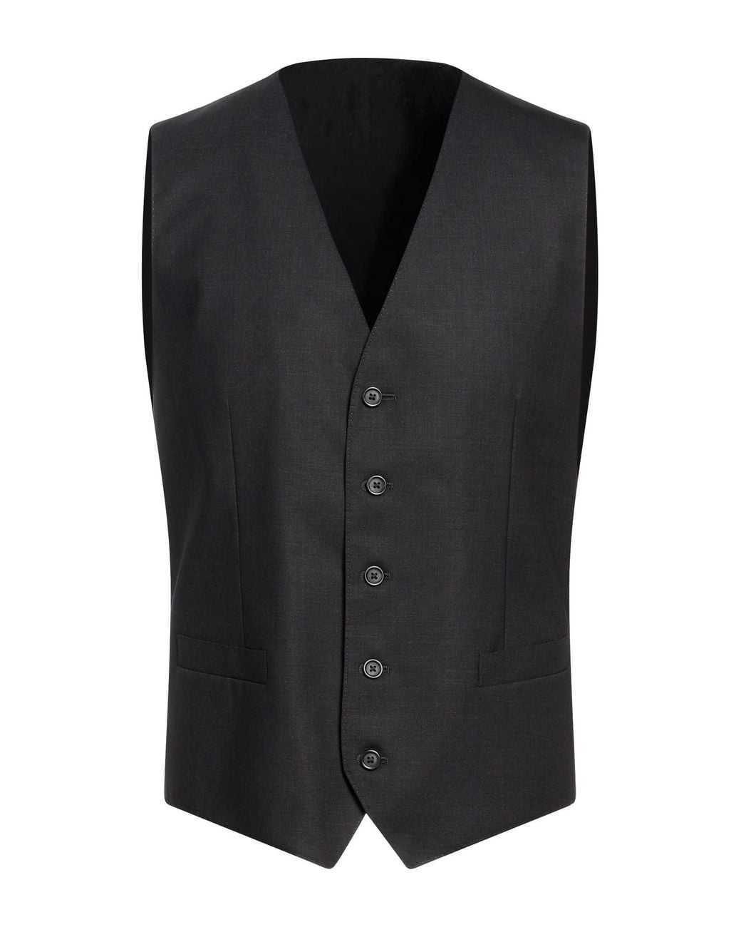 Dolce & Gabbana Black Waistcoat for men