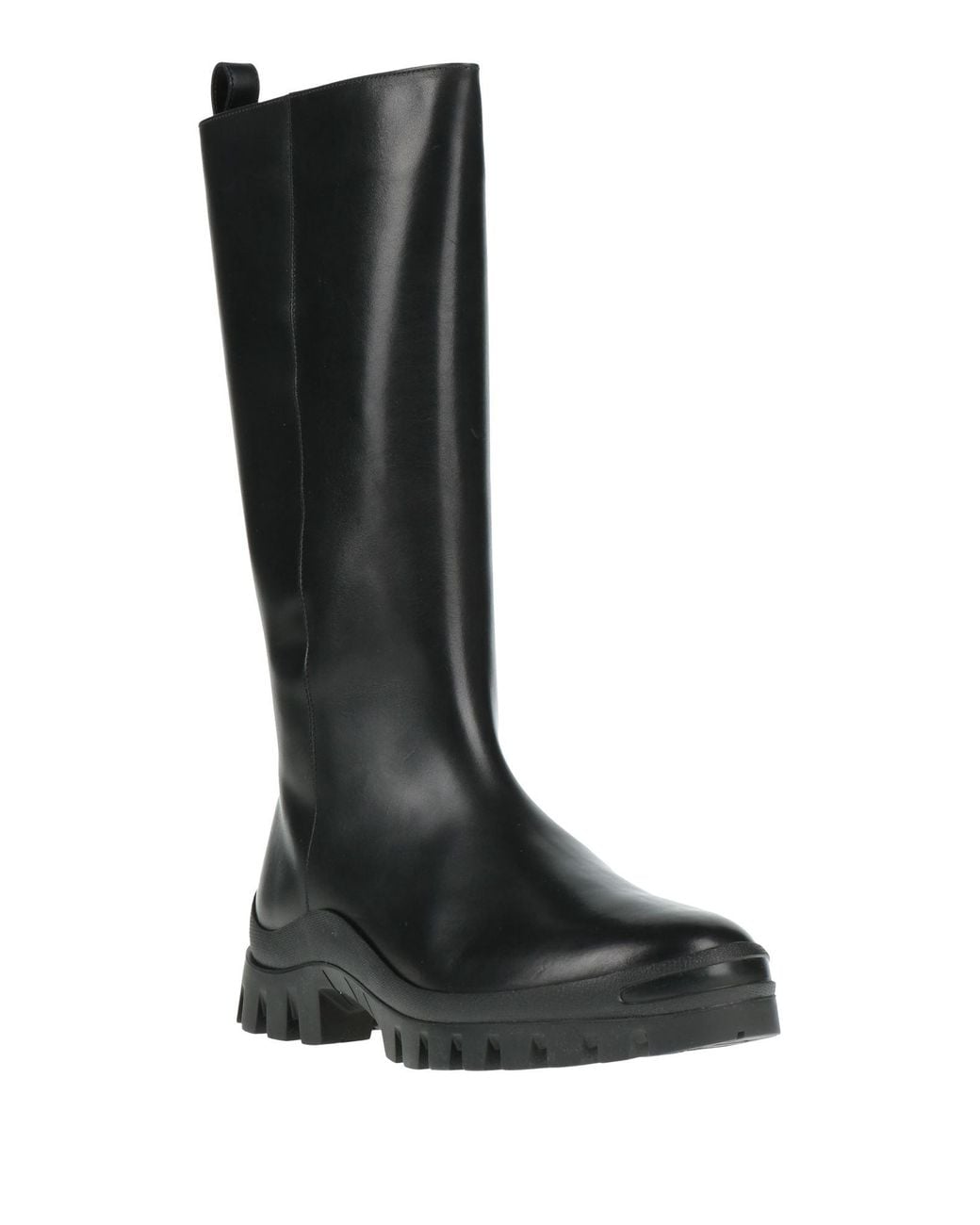 The Row Black Boot Leather