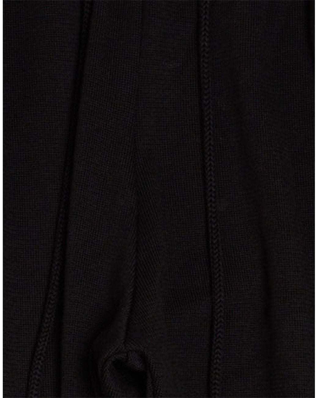 Kiton Black Pants Cotton for men