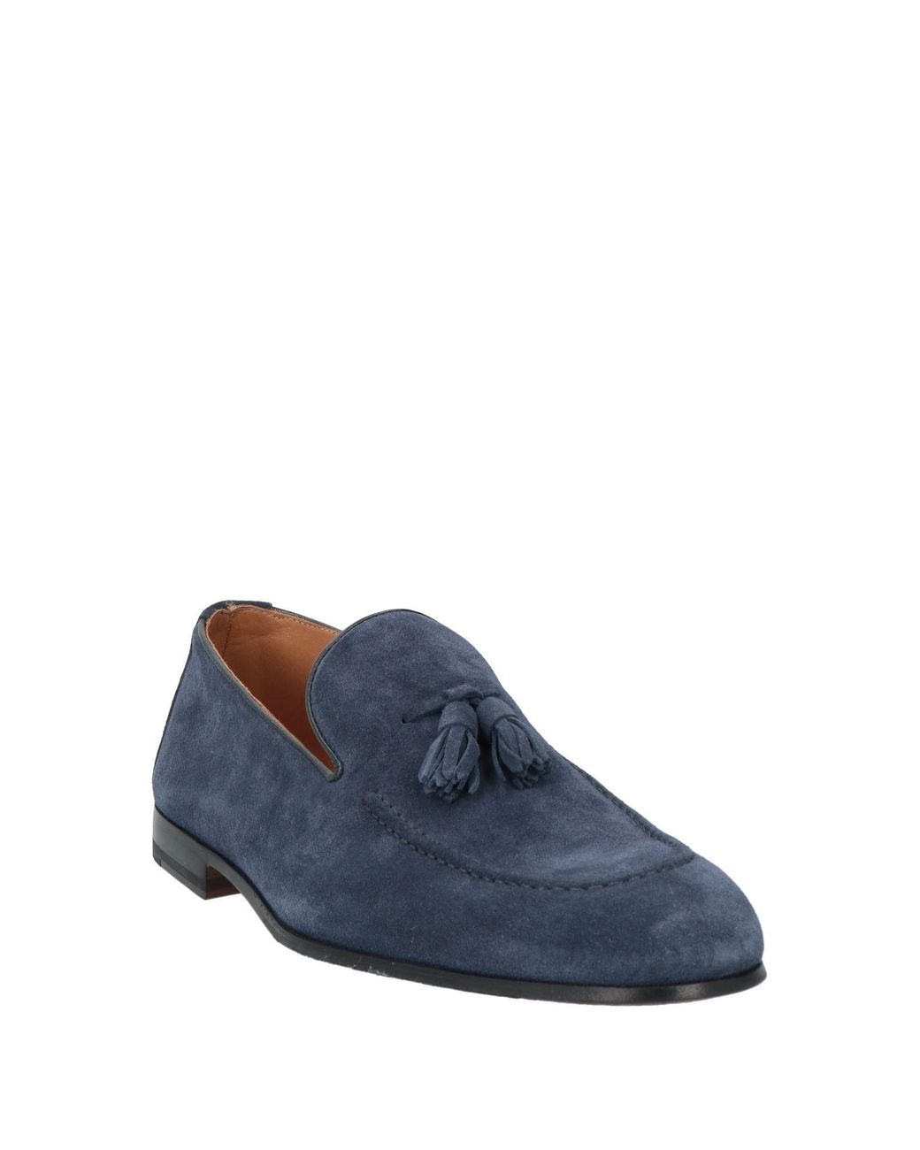 Doucal's Blue Panarea Loafers Leather for men