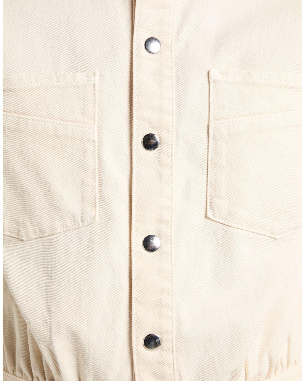 Ba&sh Natural Jumpsuit Cotton, Elastane