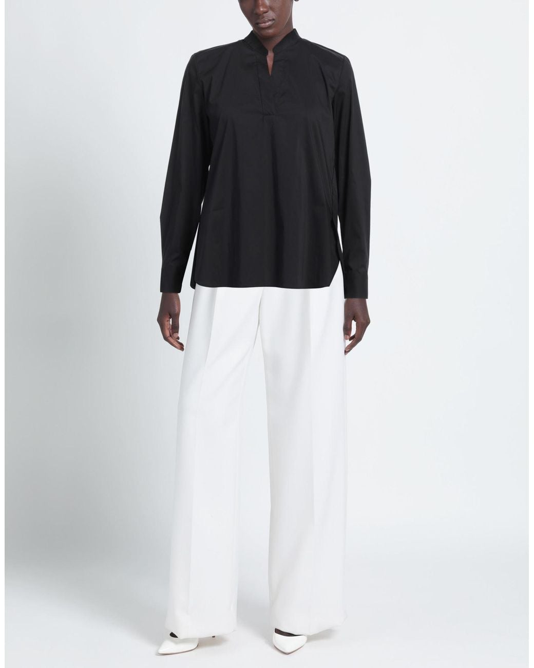 Caliban Blue Top Cotton, Polyamide, Elastane