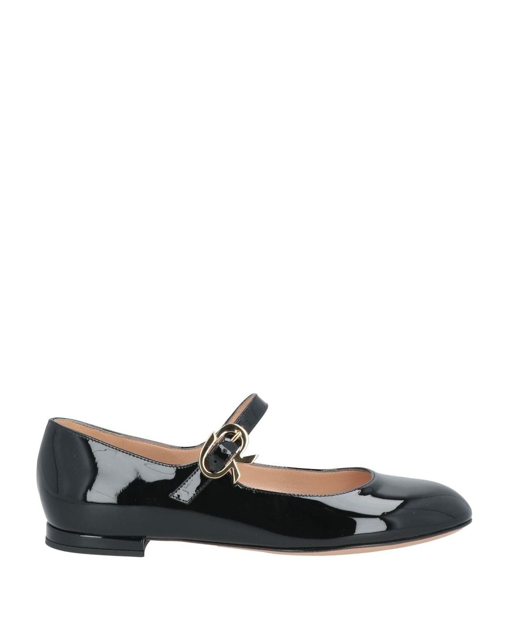 Gianvito Rossi Black Ballet Flats