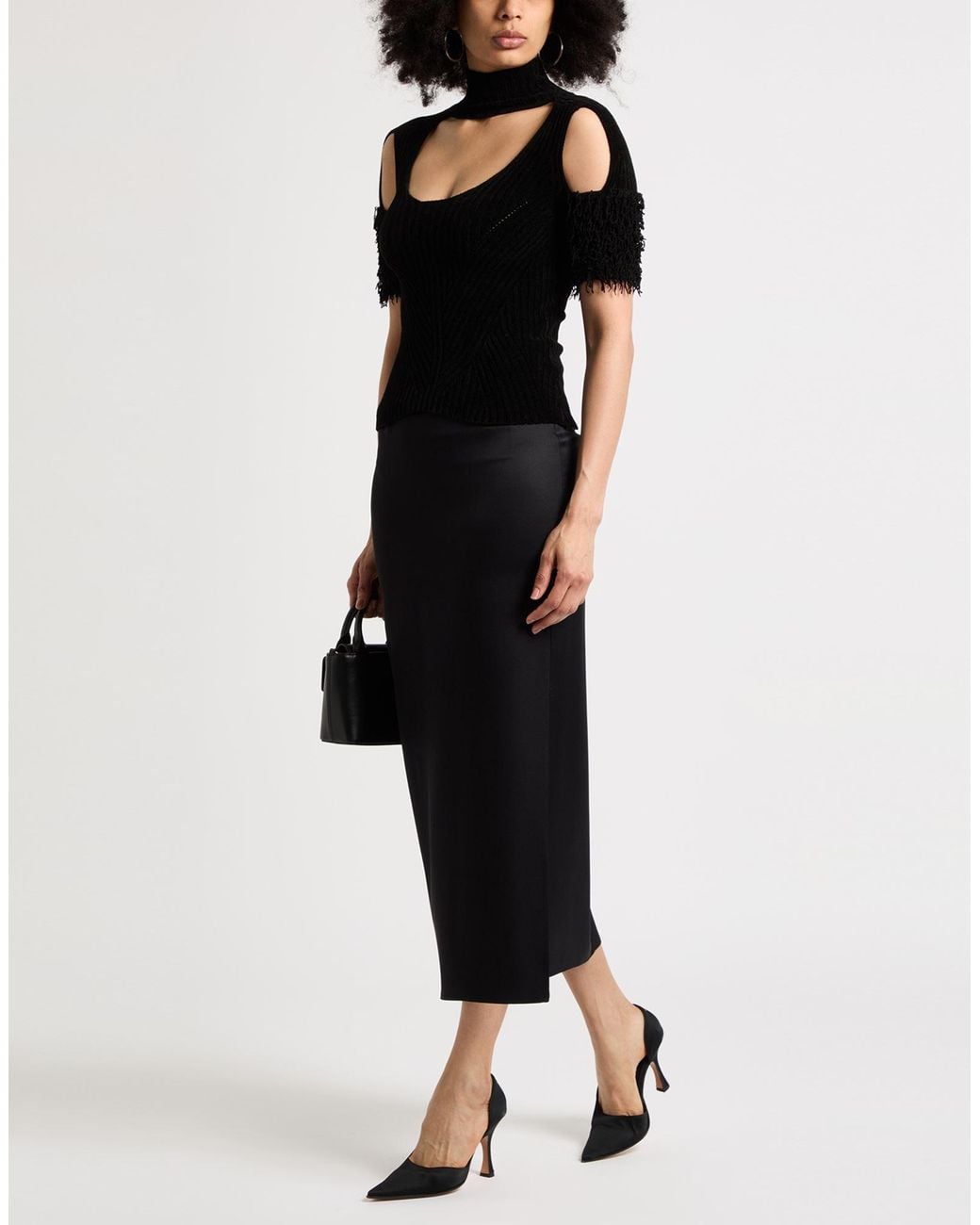 Coperni Black Rollkragenpullover