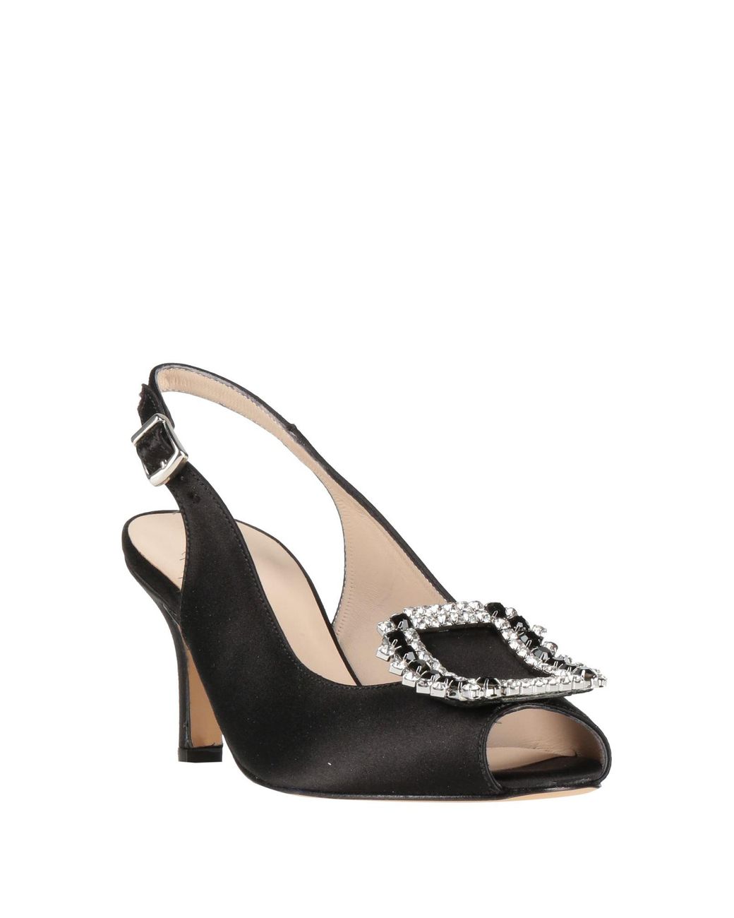 Franca Black Sandale